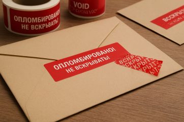 Изготовление наклеек на саморазрушающейся пленке